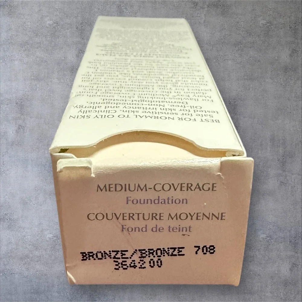 Bronze 708 Mary Kay Medium Coverage Foundation 1 FL OZ Gray‎ Cap 364200